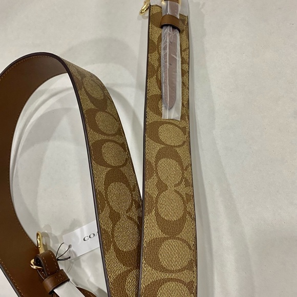 Coach Bags Coach Strap In Signature Canvas Poshmark